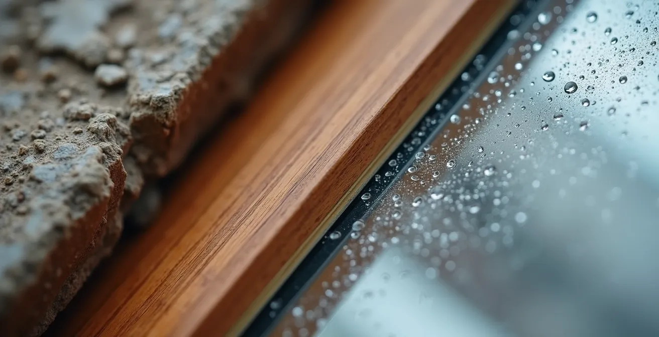 Fenêtre de sous-sol conforme aux normes de sécurité avec margelle et dimensions réglementaires